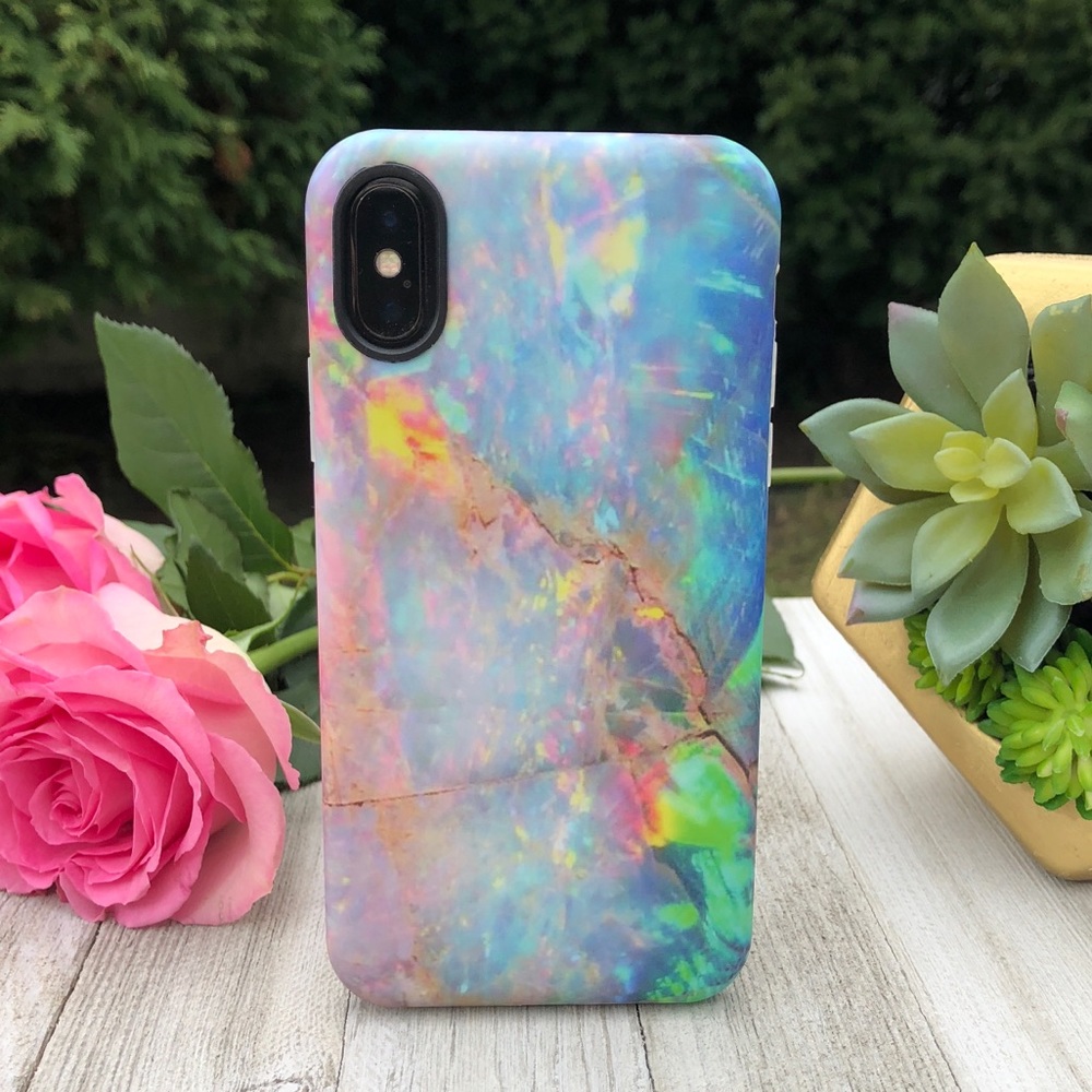 NEW iPhone Xs/X/8+/7+/8/7 Rainbow Crystal Case🔥